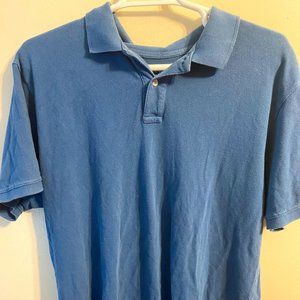 Blue Short Sleeve Polo